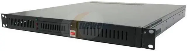 Main image of DYNAPOWER USA EJ-1U500(B)-C Black Coating Heavy Duty Cold Rolled Electroplated Steel 1U Rackmount Server Case 1 External 5.25" Drive Bays