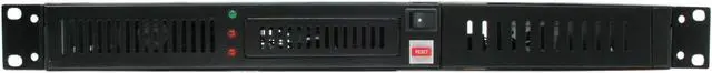 Alt view image 2 of 7 - DYNAPOWER USA EJ-1U500(B)-C Black Coating Heavy Duty Cold Rolled Electroplated Steel 1U Rackmount Server Case 1 External 5.25" Drive Bays