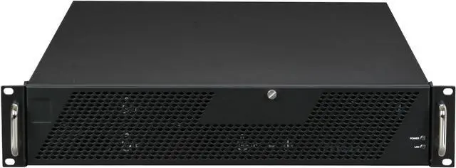 Alt view image 2 of 7 - DYNAPOWER USA EJ-2U655 Heavy Duty Cold Rolled Electroplated Steel 2U Rackmount Server Case 1 External 5.25" Drive Bays