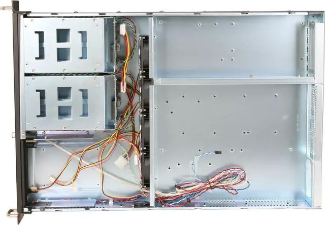 Alt view image 6 of 7 - DYNAPOWER USA EJ-2U655 Heavy Duty Cold Rolled Electroplated Steel 2U Rackmount Server Case 1 External 5.25" Drive Bays