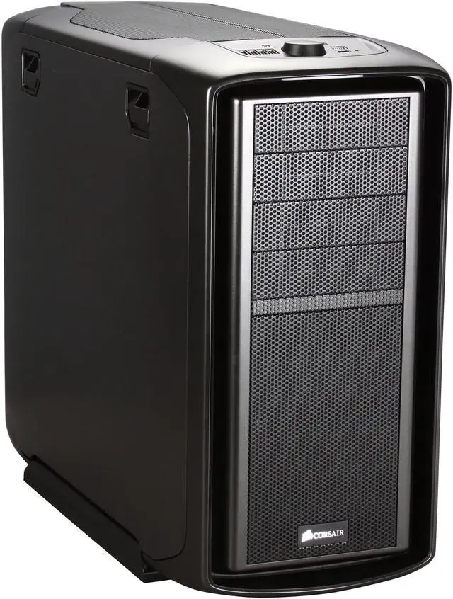 Main image of Corsair Graphite Series 600T Black Steel / Plastic ATX Mid Tower Computer Case
