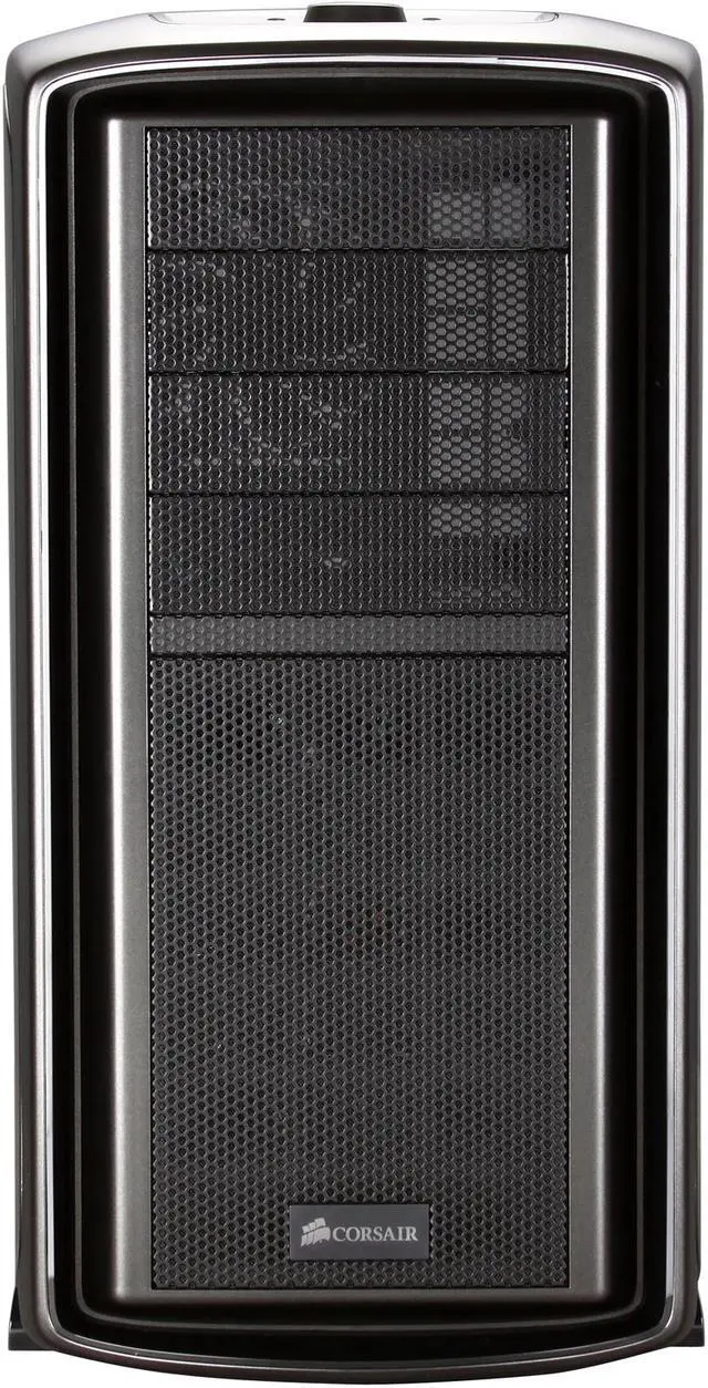 Alt view image 2 of 10 - Corsair Graphite Series 600T Black Steel / Plastic ATX Mid Tower Computer Case