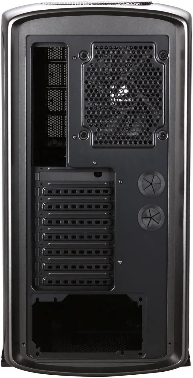 Alt view image 9 of 10 - Corsair Graphite Series 600T Black Steel / Plastic ATX Mid Tower Computer Case
