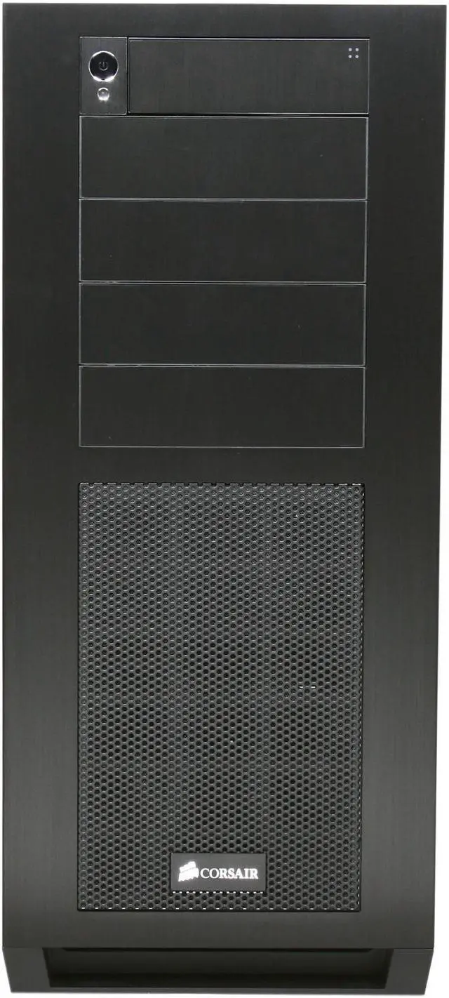 Alt view image 2 of 11 - Corsair Obsidian Series 650D Black Steel / Aluminum ATX Mid Tower Computer Case w/Side Panel Window