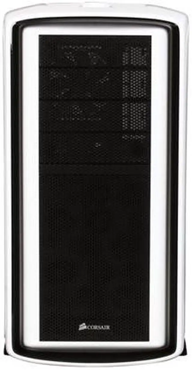 Alt view image 2 of 10 - Corsair Graphite Series 600T Arctic White Steel / Plastic ATX Mid Tower Computer Case