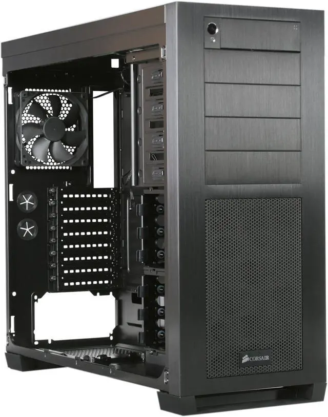Alt view image 7 of 9 - Corsair Obsidian Series 650D (CC650DW-1) Black Aluminum / Steel ATX Mid Tower Case