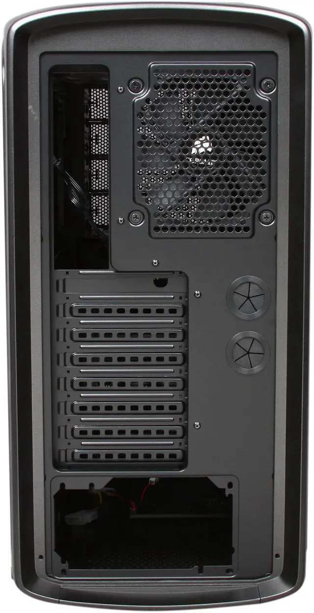Alt view image 9 of 10 - Corsair Graphite Series 600T CC600TM Graphite Grey Mid-Tower Gaming Case