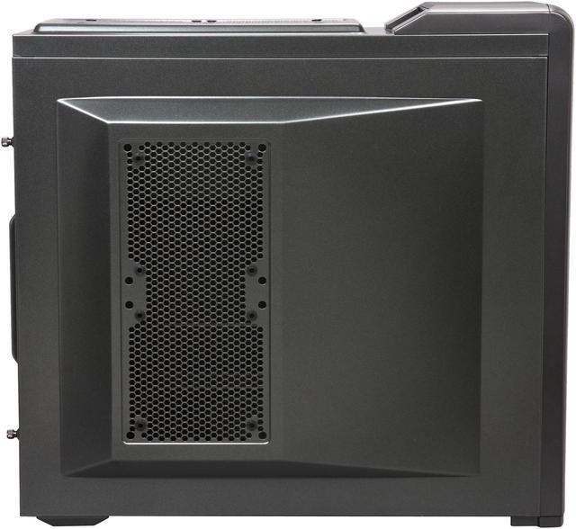 Alt view image 4 of 9 - Corsair Carbide Series 400R Graphite Grey and Black ATX Mid Tower Gaming Case