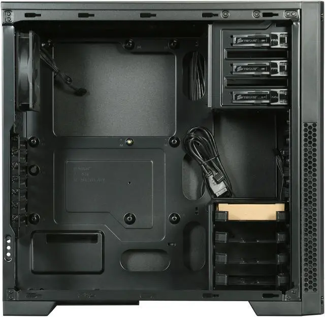 Alt view image 6 of 8 - Corsair Carbide Series 300R Black Steel / Plastic ATX Mid Tower Computer Case ATX (not included) Power Supply