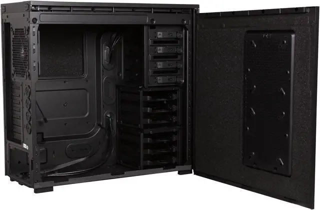 Alt view image 5 of 9 - Corsair Obsidian Series 550D Black Aluminum / Steel ATX Mid Tower Computer Case
