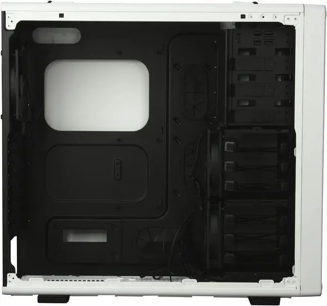Alt view image 6 of 9 - Corsair Vengeance Series C70 Arctic White Steel ATX Mid Tower Computer Case