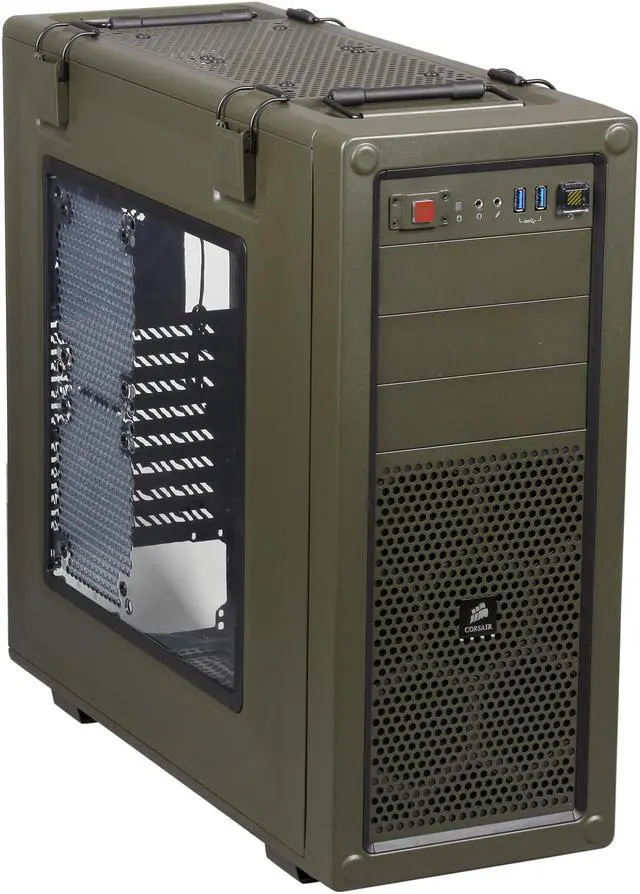 Main image of Corsair Vengeance Series C70 Military Green Steel ATX Mid Tower Computer Case