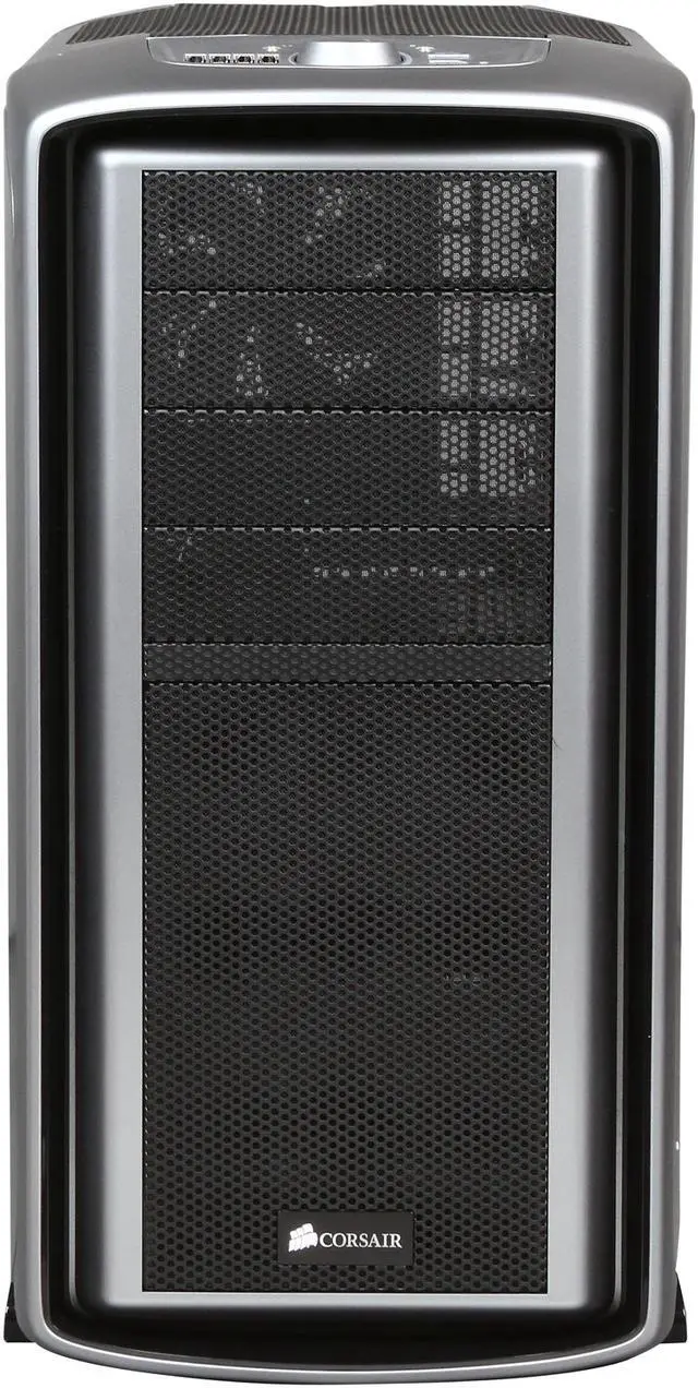 Alt view image 2 of 10 - Corsair Graphite Series 600T “Steel Silver” Steel / Plastic ATX Mid Tower Gaming Case