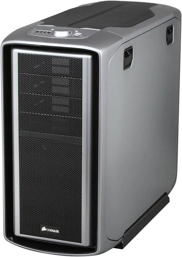 Alt view image 3 of 10 - Corsair Graphite Series 600T “Steel Silver” Steel / Plastic ATX Mid Tower Gaming Case