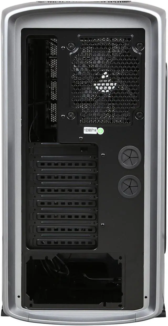 Alt view image 5 of 10 - Corsair Graphite Series 600T “Steel Silver” Steel / Plastic ATX Mid Tower Gaming Case