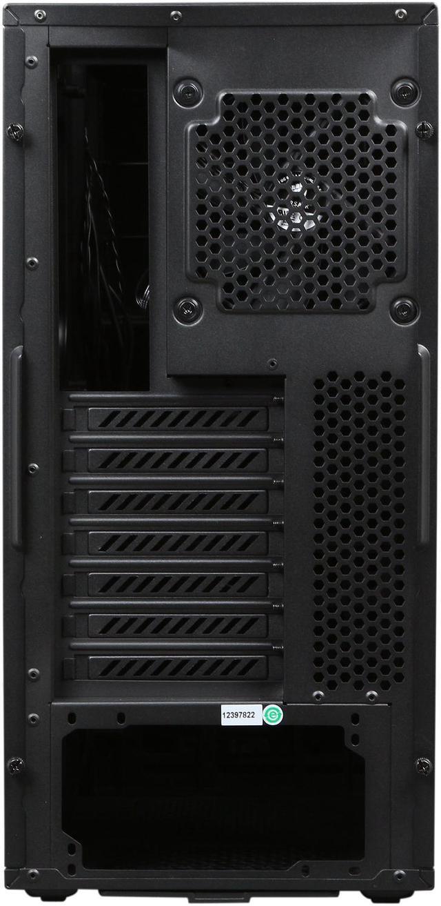Alt view image 11 of 13 - Corsair Carbide Series 200R Black Steel / Plastic Compact ATX Mid Tower Case