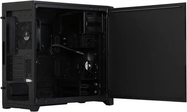 Alt view image 6 of 10 - Corsair Obsidian Series 350D CC-9011028-WW Black Aluminum / Steel MicroATX Case