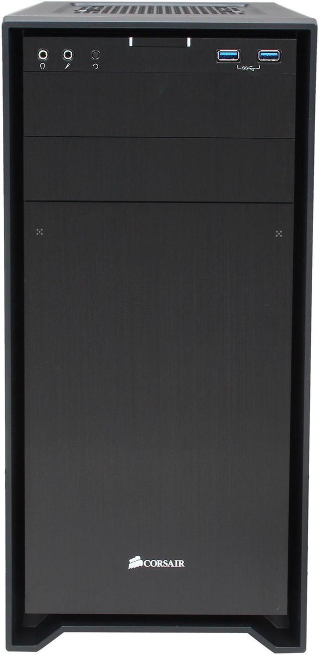 Alt view image 2 of 10 - Corsair Obsidian Series 350D CC-9011029-WW Black Aluminum / Steel MicroATX Case with Window
