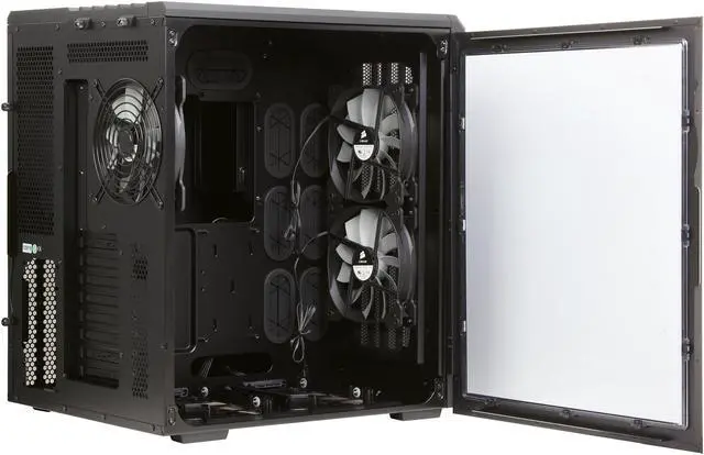 Alt view image 5 of 13 - Corsair Carbide Series Air 540 (CC-9011030-WW) Black Steel High Airflow ATX Cube Case Support ATX Power Supply
