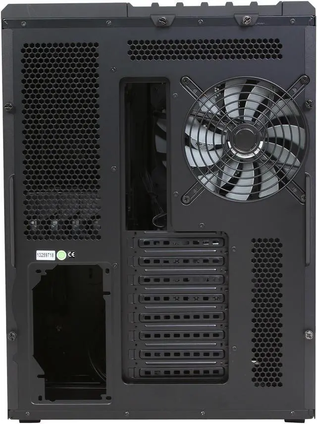 Alt view image 11 of 13 - Corsair Carbide Series Air 540 (CC-9011030-WW) Black Steel High Airflow ATX Cube Case Support ATX Power Supply