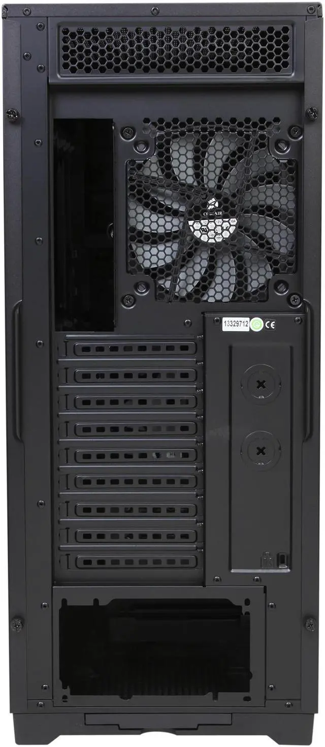 Alt view image 10 of 14 - Corsair Obsidian Series 750D CC-9011035-WW Black Brushed Aluminum and Steel ATX Full Tower Computer Case