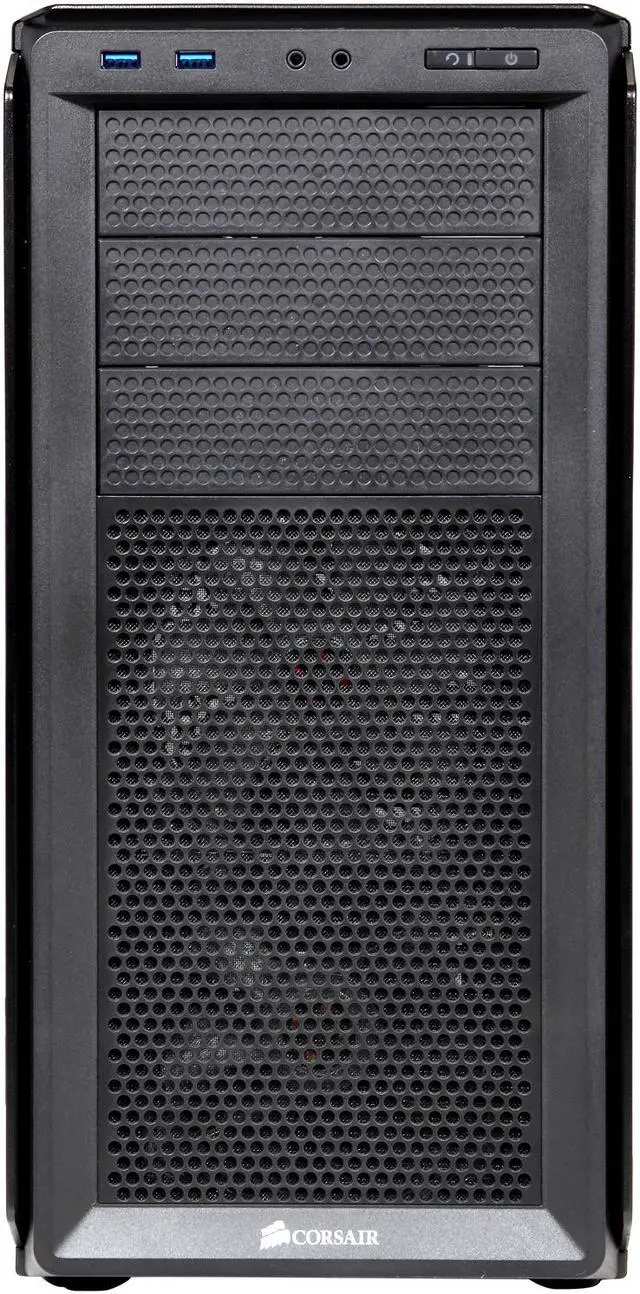 Alt view image 3 of 9 - Corsair Graphite Series 230T CC-9011036-WW Black ATX Mid Tower Computer Case Solid Black Side Panel