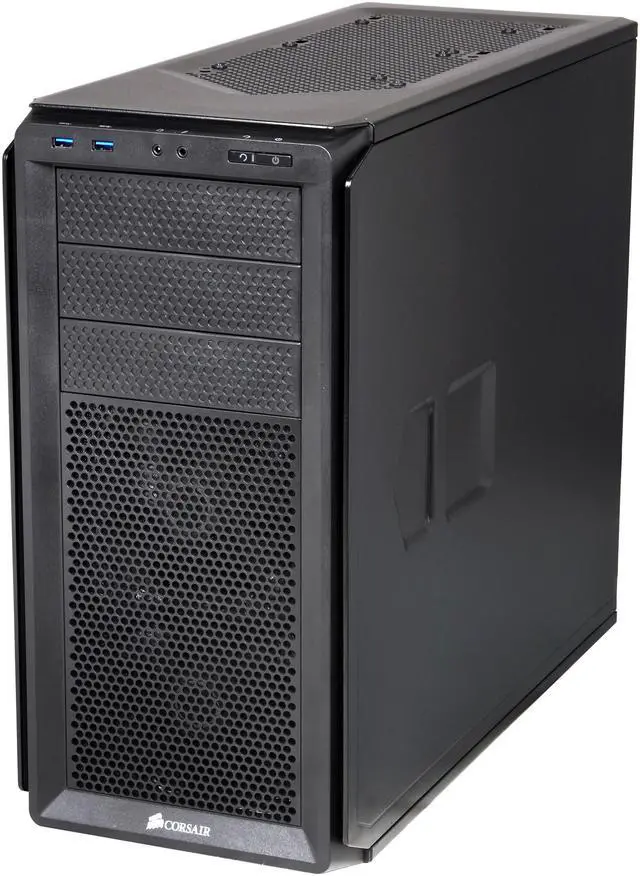 Alt view image 4 of 9 - Corsair Graphite Series 230T CC-9011036-WW Black ATX Mid Tower Computer Case Solid Black Side Panel