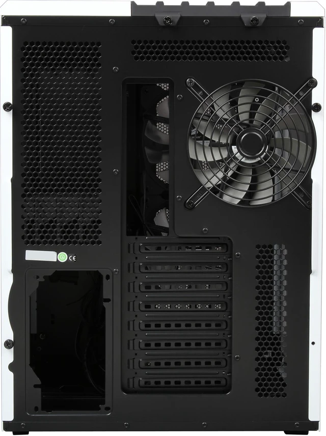 Alt view image 11 of 14 - Corsair Carbide Series Air 540 (CC-9011048-WW) Arctic White Steel High Airflow ATX Cube Case