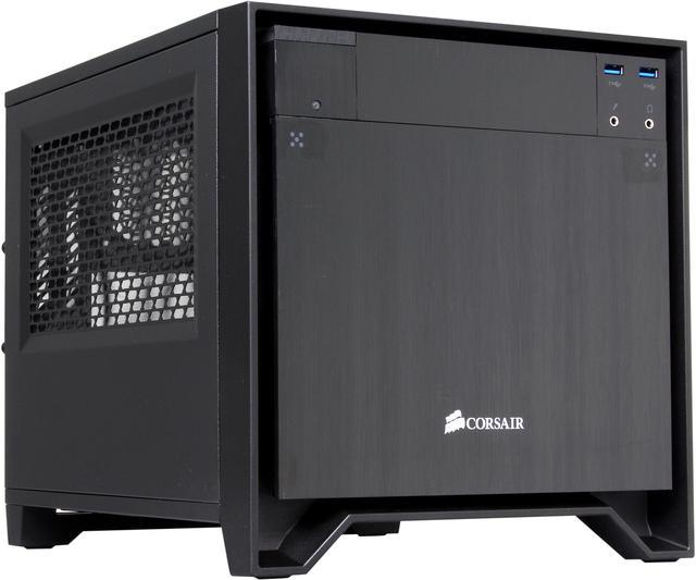 Corsair Obsidian Series 250D (CC-9011047-WW) Black Brushed and Steel Mini-ITX Computer Case ATX (not included) Power Supply Computer Cases Newegg.com