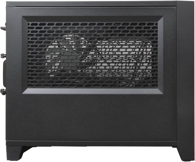 Alt view image 5 of 9 - Corsair Obsidian Series 250D (CC-9011047-WW) Black Brushed Aluminum and Steel Mini-ITX Computer Case ATX (not included) Power Supply