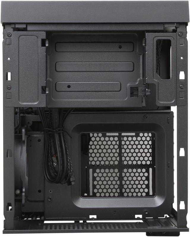 Alt view image 7 of 9 - Corsair Obsidian Series 250D (CC-9011047-WW) Black Brushed Aluminum and Steel Mini-ITX Computer Case ATX (not included) Power Supply