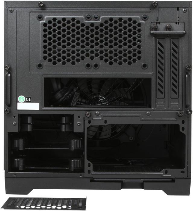 Alt view image 9 of 9 - Corsair Obsidian Series 250D (CC-9011047-WW) Black Brushed Aluminum and Steel Mini-ITX Computer Case ATX (not included) Power Supply