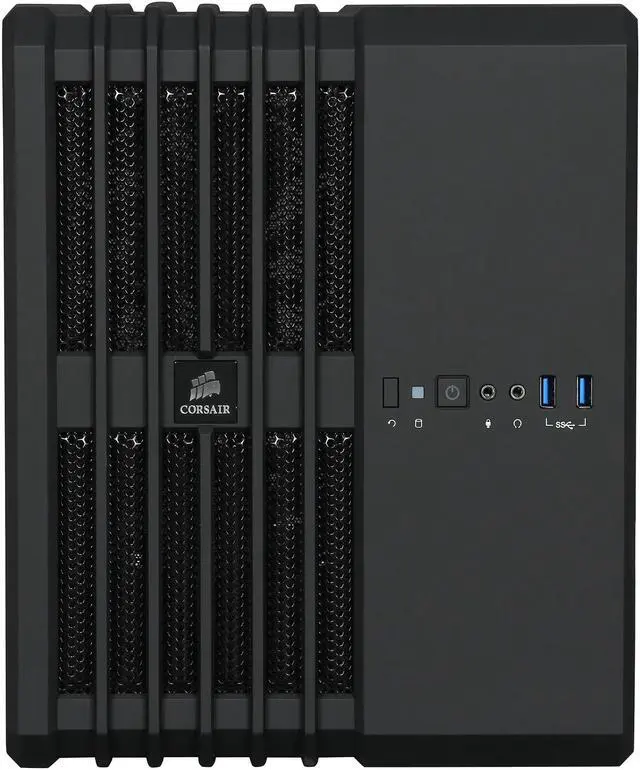 Alt view image 3 of 10 - Corsair Carbide Series Air 240 CC-9011070-WW Black Steel Micro ATX / Mini-ITX Air 240 High Airflow MicroATX and Mini-ITX PC Case