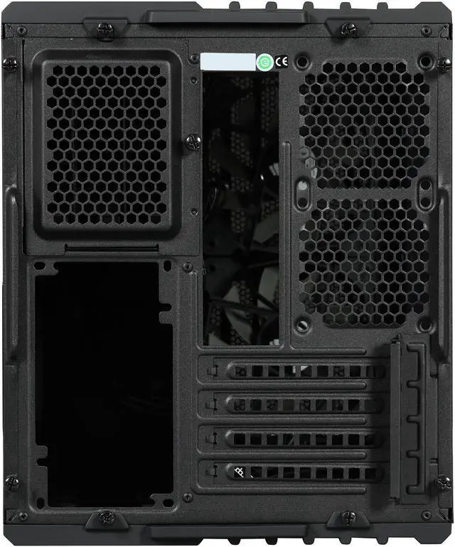 Alt view image 6 of 10 - Corsair Carbide Series Air 240 CC-9011070-WW Black Steel Micro ATX / Mini-ITX Air 240 High Airflow MicroATX and Mini-ITX PC Case