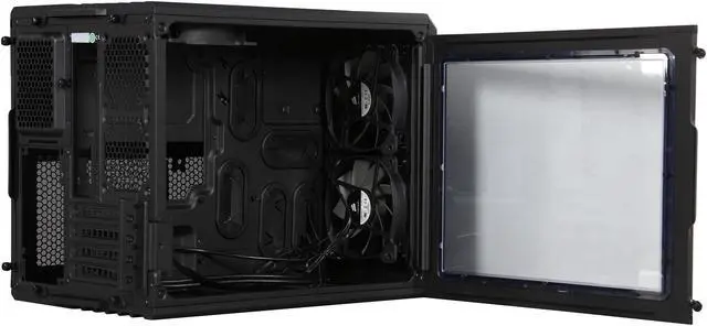 Alt view image 8 of 10 - Corsair Carbide Series Air 240 CC-9011070-WW Black Steel Micro ATX / Mini-ITX Air 240 High Airflow MicroATX and Mini-ITX PC Case
