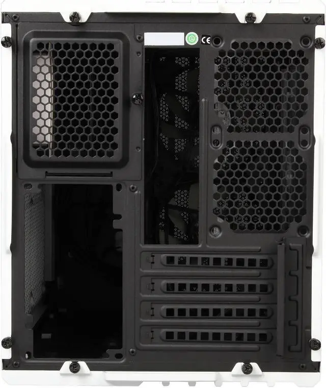 Alt view image 9 of 9 - Corsair Carbide Series Air 240 (CC-9011069-WW) Arctic White Steel Micro ATX Mid Tower Air 240 High Airflow MicroATX and Mini-ITX PC Case ATX (not included) Power Supply