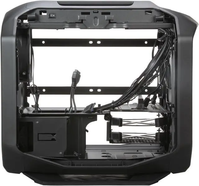Alt view image 6 of 10 - Corsair Graphite Series CC-9011061-WW Black Steel / Plastic Mini-ITX 380T Portable Mini ITX Case