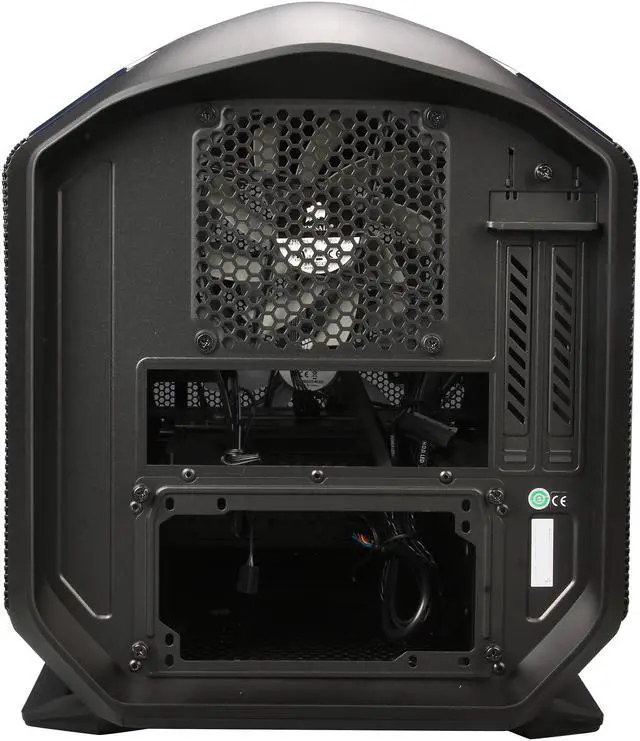 Alt view image 9 of 10 - Corsair Graphite Series CC-9011061-WW Black Steel / Plastic Mini-ITX 380T Portable Mini ITX Case