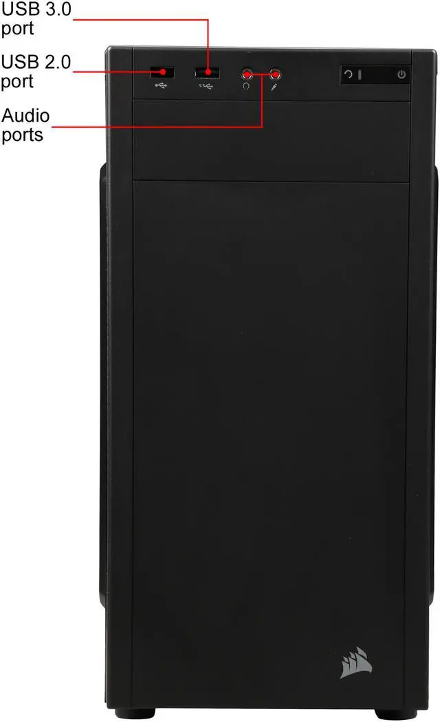 Alt view image 4 of 14 - Carbide Series 88R CC-9011086-WW Micro ATX Mid-Tower Computer Case