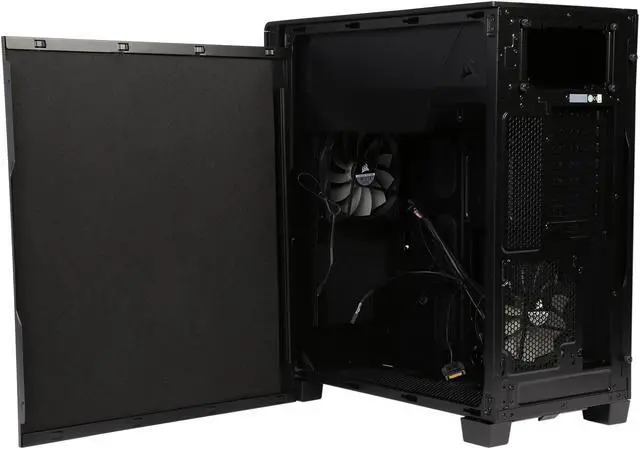 Alt view image 5 of 10 - Corsair 600Q Black ATX Full Tower Computer Case