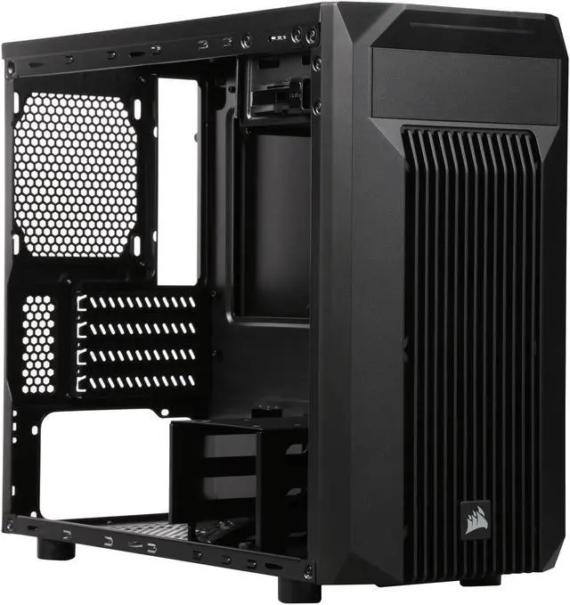 Alt view image 7 of 8 - Corsair Carbide Series SPEC-M2 Black Micro ATX Computer Case