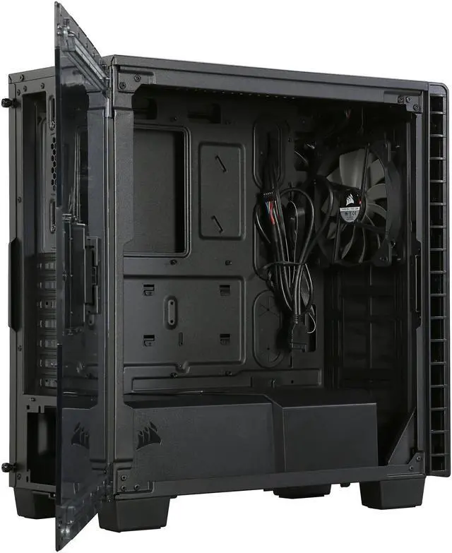 Alt view image 7 of 10 - Corsair Carbide Series Clear 400C Compact Mid-Tower Case (CC-9011081-WW)