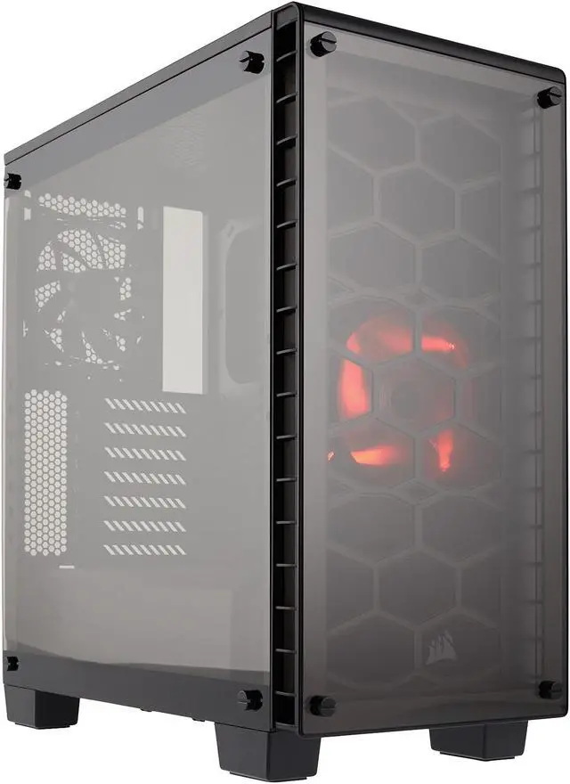 Main image of Corsair Crystal Series 460X - Tempered Glass, Compact ATX Mid-Tower Case