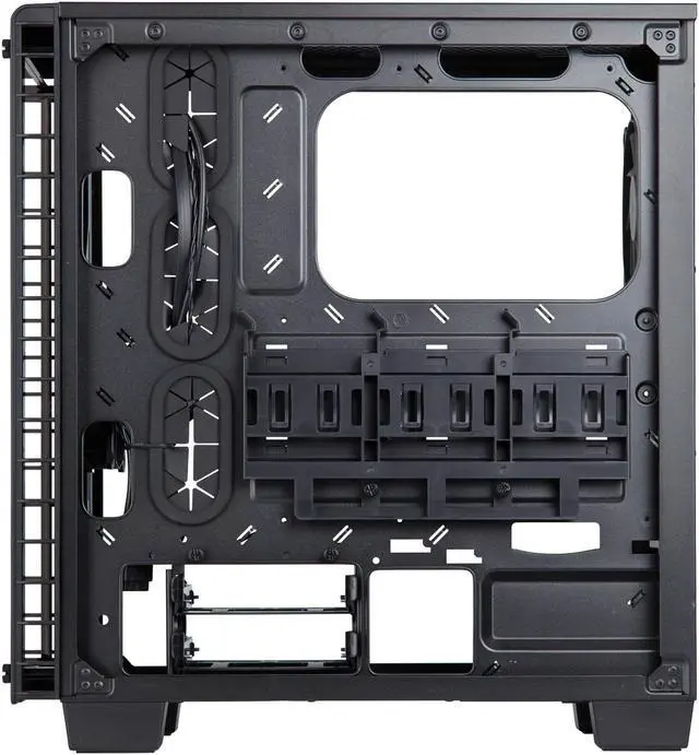 Alt view image 7 of 12 - Corsair Crystal Series 460X - Tempered Glass, Compact ATX Mid-Tower Case