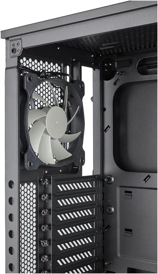 Alt view image 10 of 12 - Corsair Crystal Series 460X - Tempered Glass, Compact ATX Mid-Tower Case