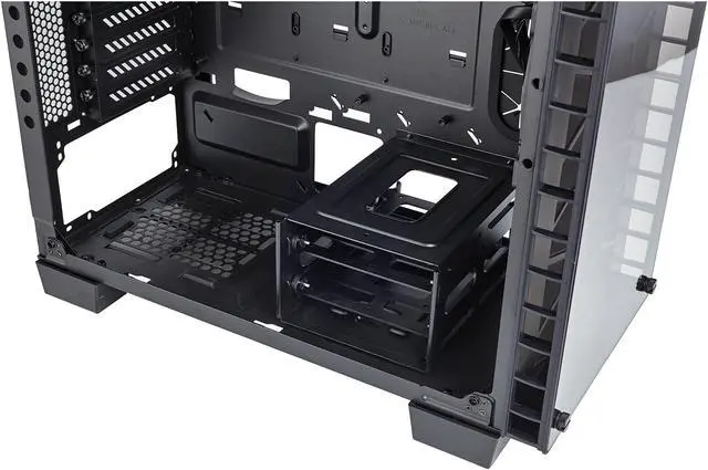 Alt view image 12 of 12 - Corsair Crystal Series 460X - Tempered Glass, Compact ATX Mid-Tower Case