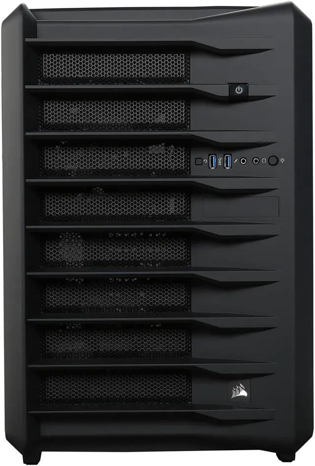 Alt view image 3 of 9 - Corsair Carbide Series Air 740 - High Airflow ATX Cube Case