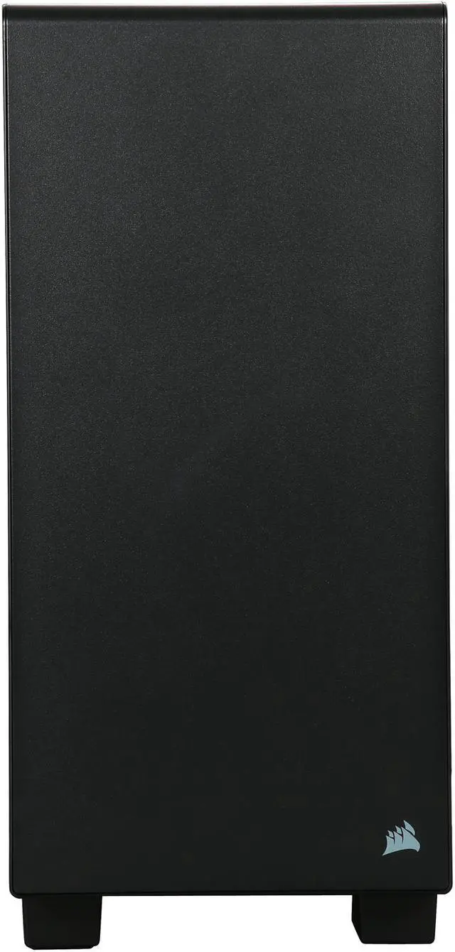 Alt view image 3 of 10 - Corsair 400Q (CC-9011100-WW) Black Steel ATX Mid Tower Computer Case
