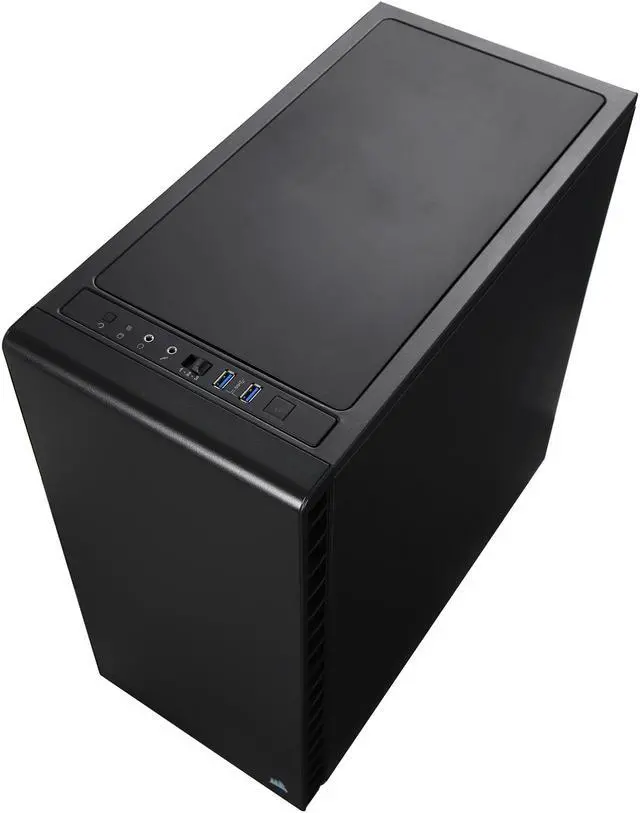 Alt view image 9 of 10 - Corsair 400Q (CC-9011100-WW) Black Steel ATX Mid Tower Computer Case