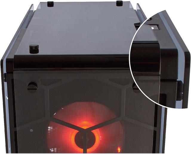 Alt view image 6 of 9 - Corsair Crystal Series 570X RGB CC-9011098-WW Steel / Tempered Glass ATX Mid Tower Case